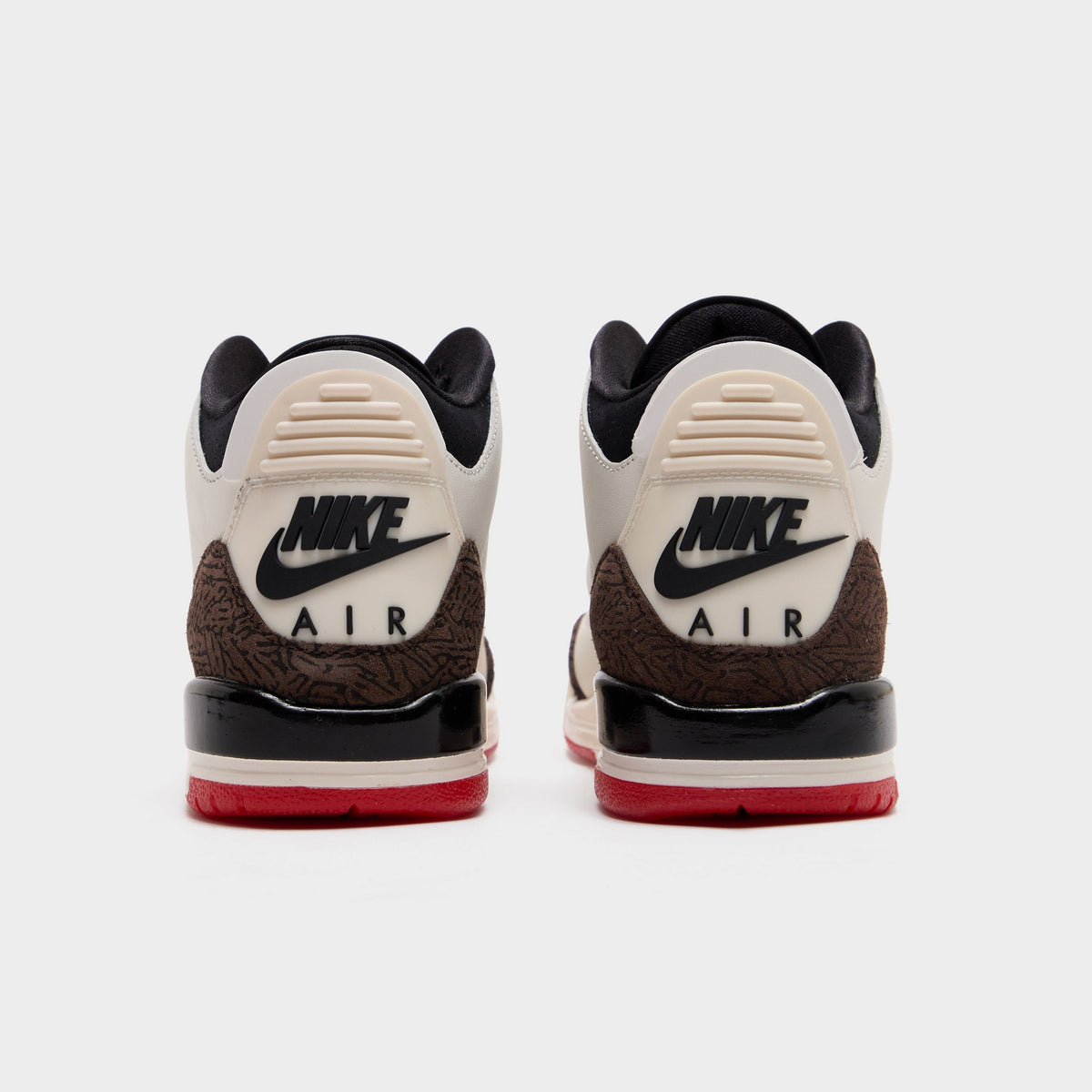 White Jordan Air 3 Junior