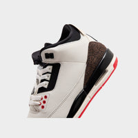 White Jordan Air 3 Junior