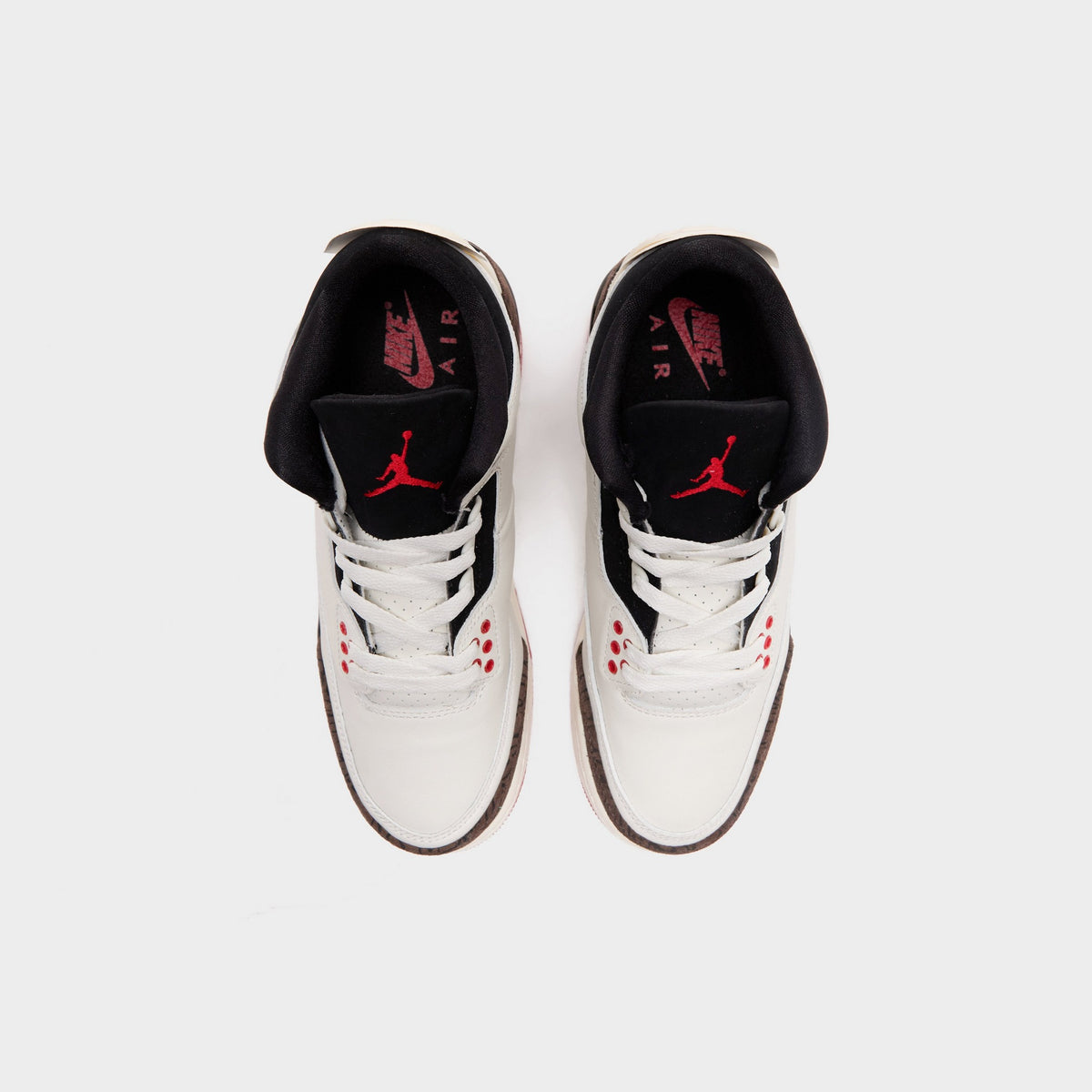 White Jordan Air 3 Junior