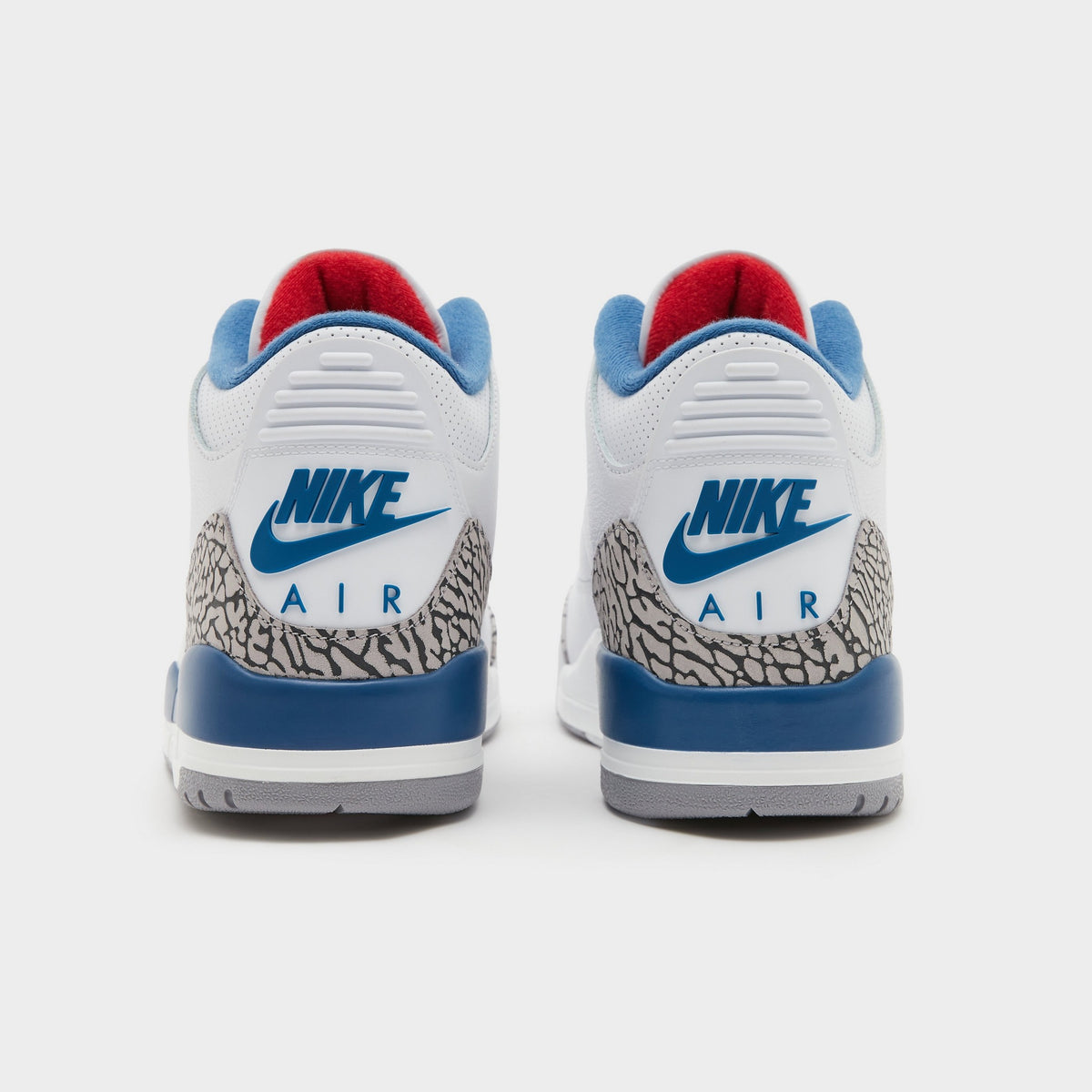 White Jordan Air 3 Retro 'True Blue'