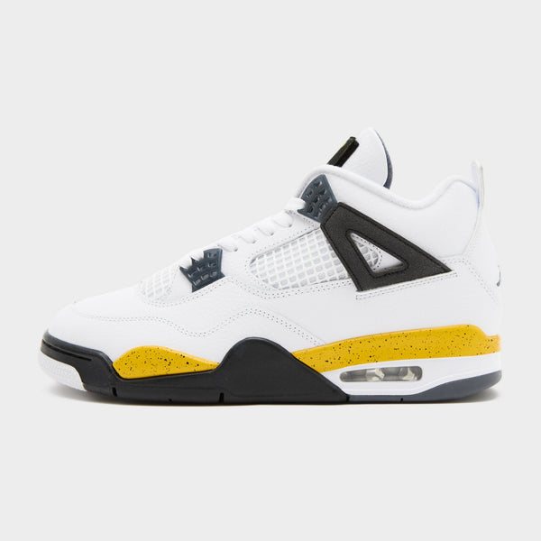 White Jordan Air 4 Retro 'Tour Yellow'