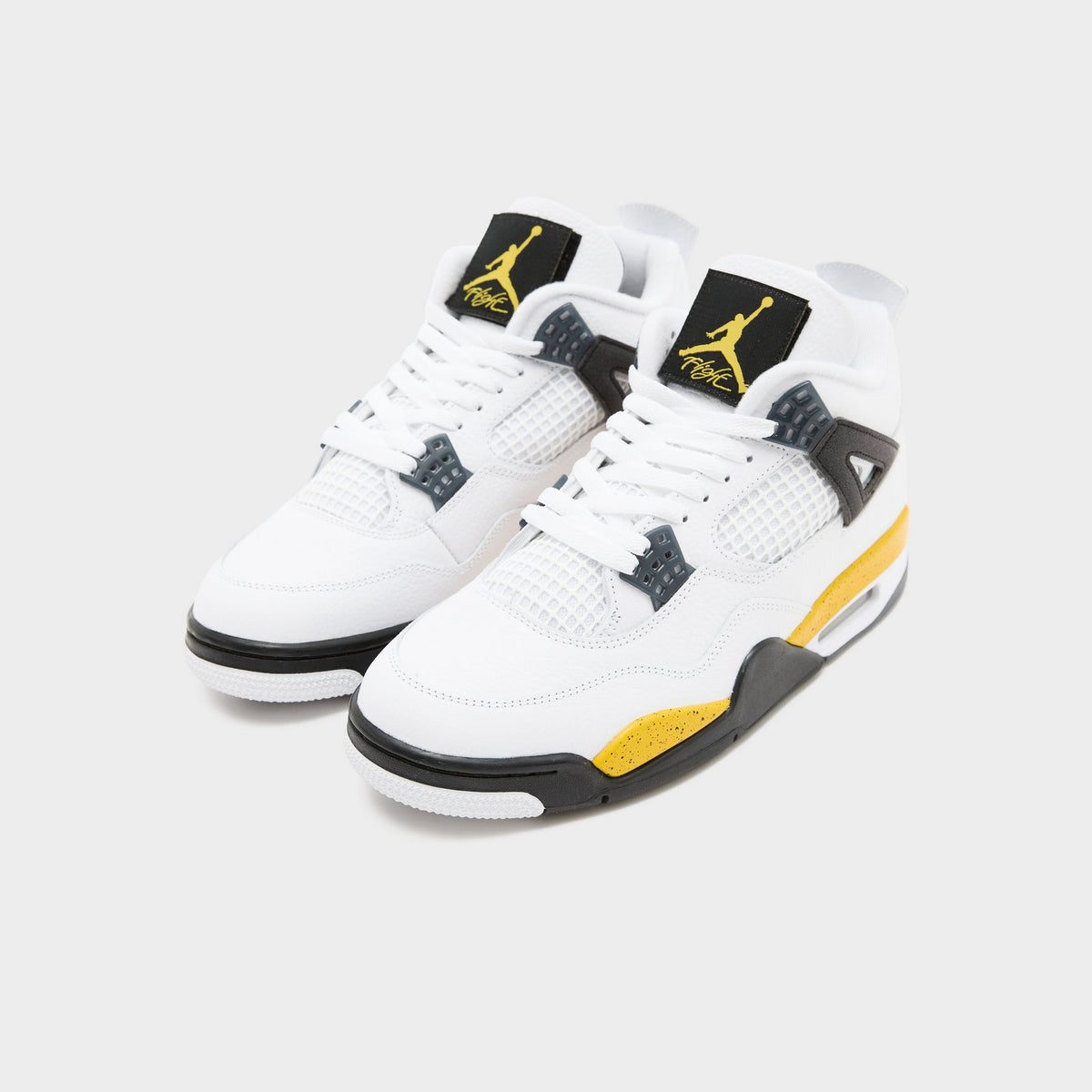 White Jordan Air 4 Retro 'Tour Yellow'