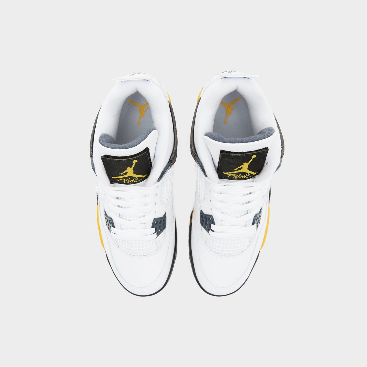 White Jordan Air 4 Retro 'Tour Yellow'