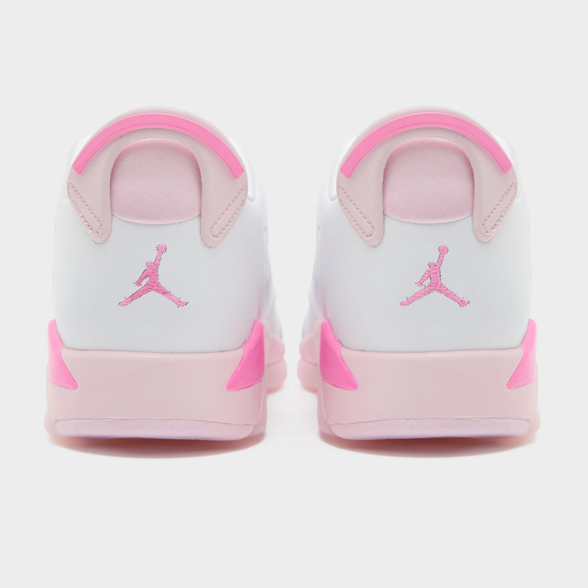 White Jordan Air 6 Retro Junior