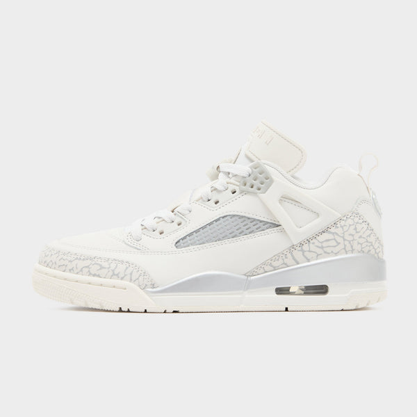 White Jordan Spizike Low Women's