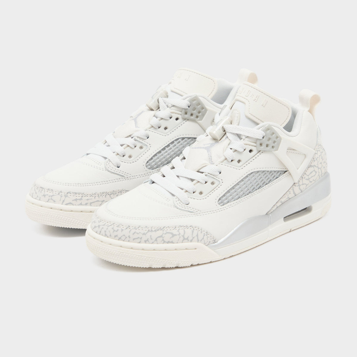 White Jordan Spizike Low Women's