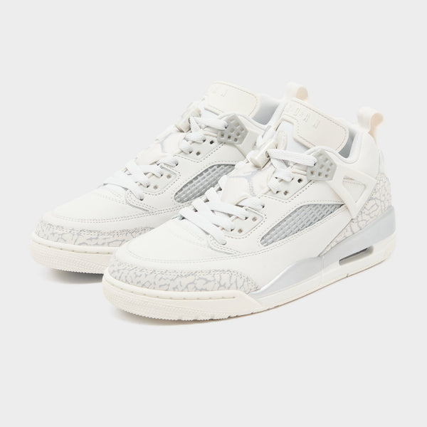 White Jordan Spizike Low Women's