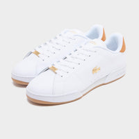 White Lacoste Carnaby Cupsole