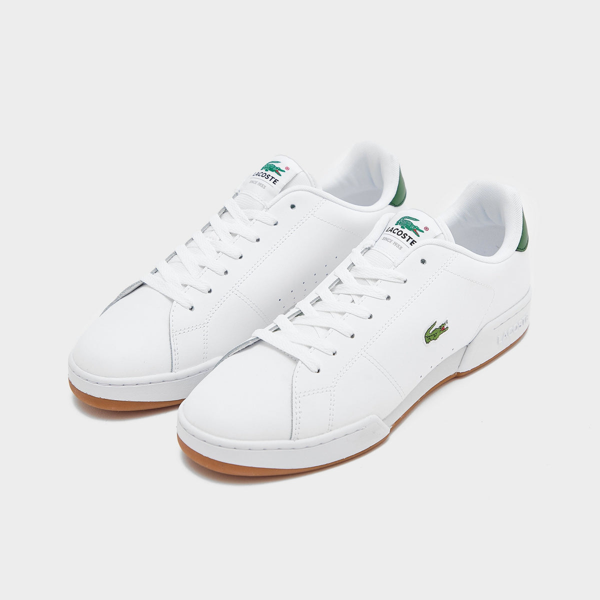 White Lacoste Carnaby Cupsole