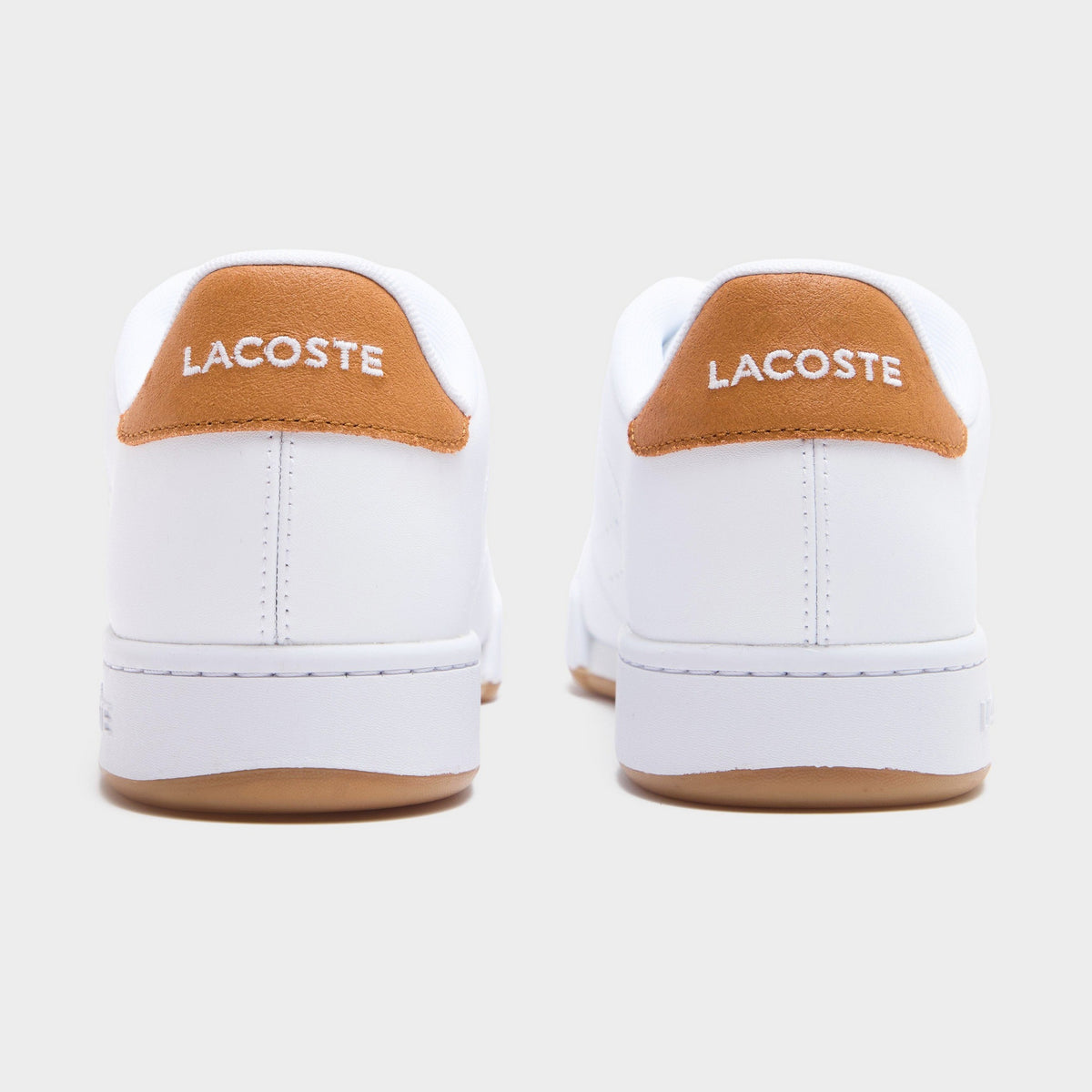 White Lacoste Carnaby Cupsole