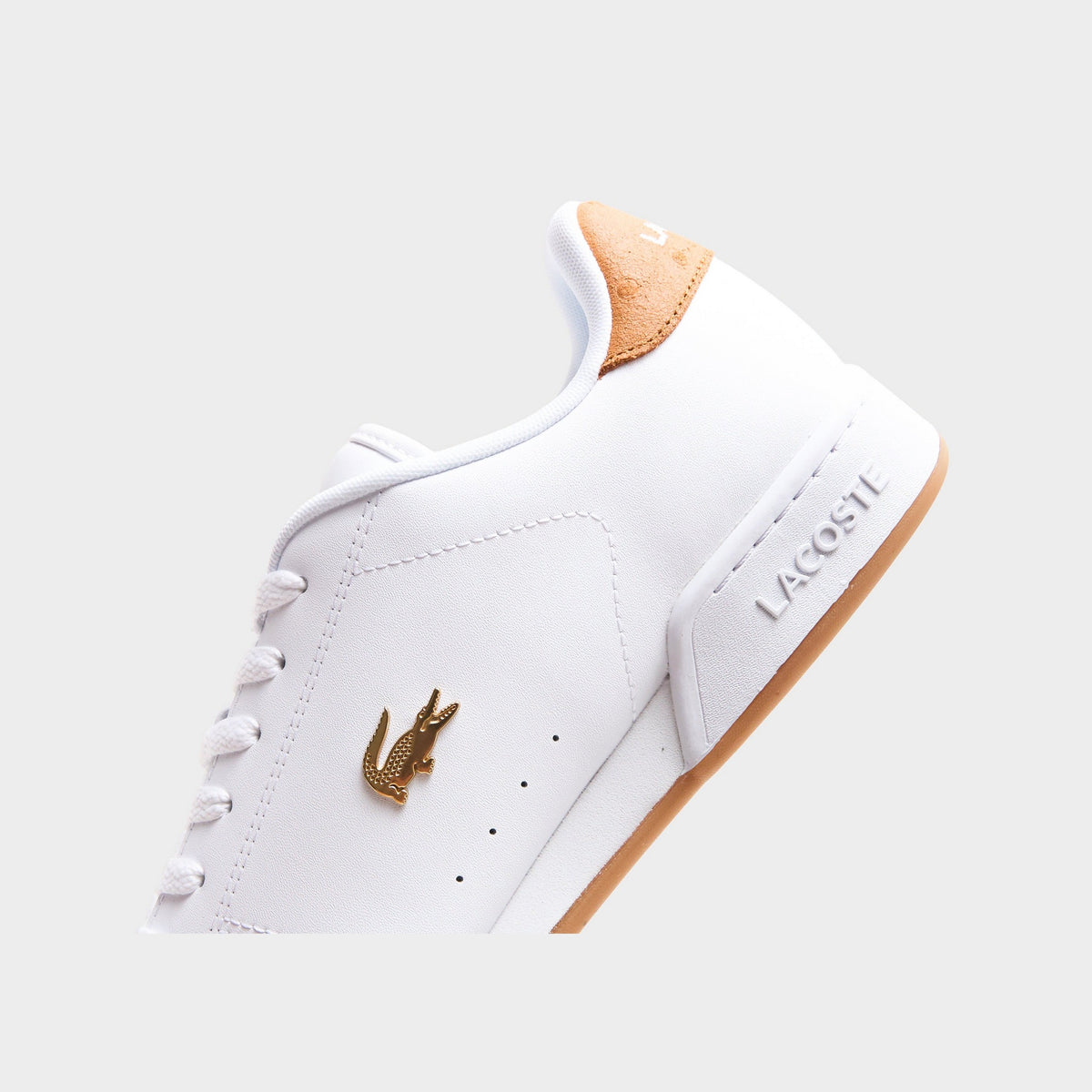 White Lacoste Carnaby Cupsole