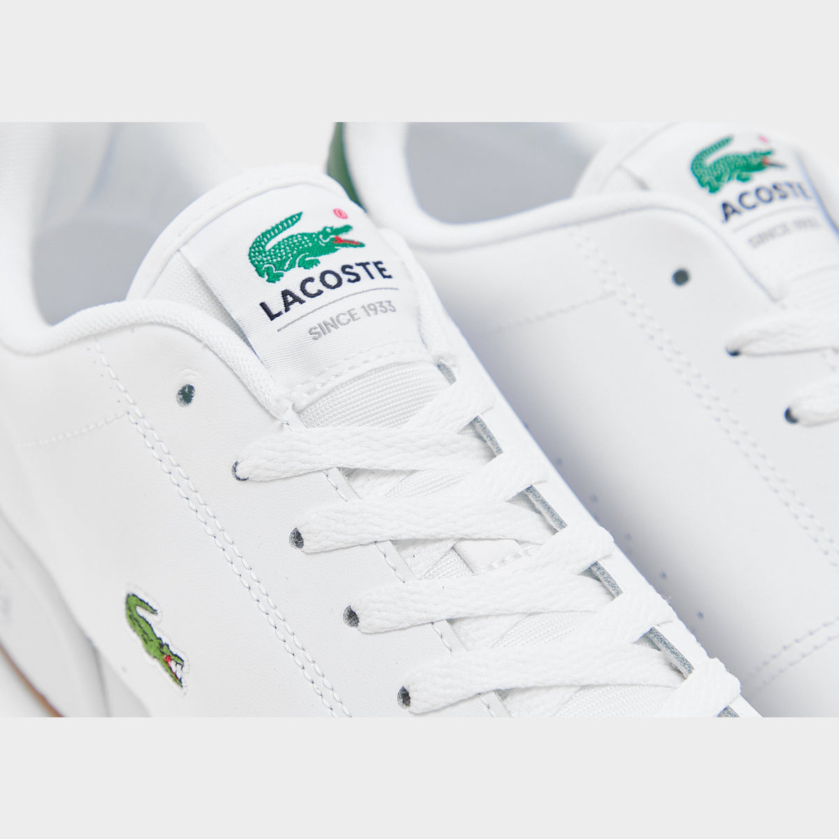 White Lacoste Carnaby Cupsole