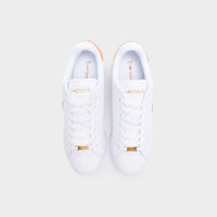 White Lacoste Carnaby Cupsole