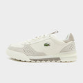 White Lacoste Slam Break Leather