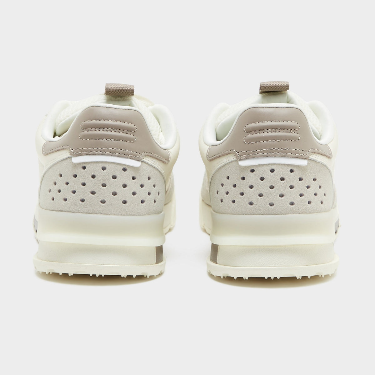 White Lacoste Slam Break Leather