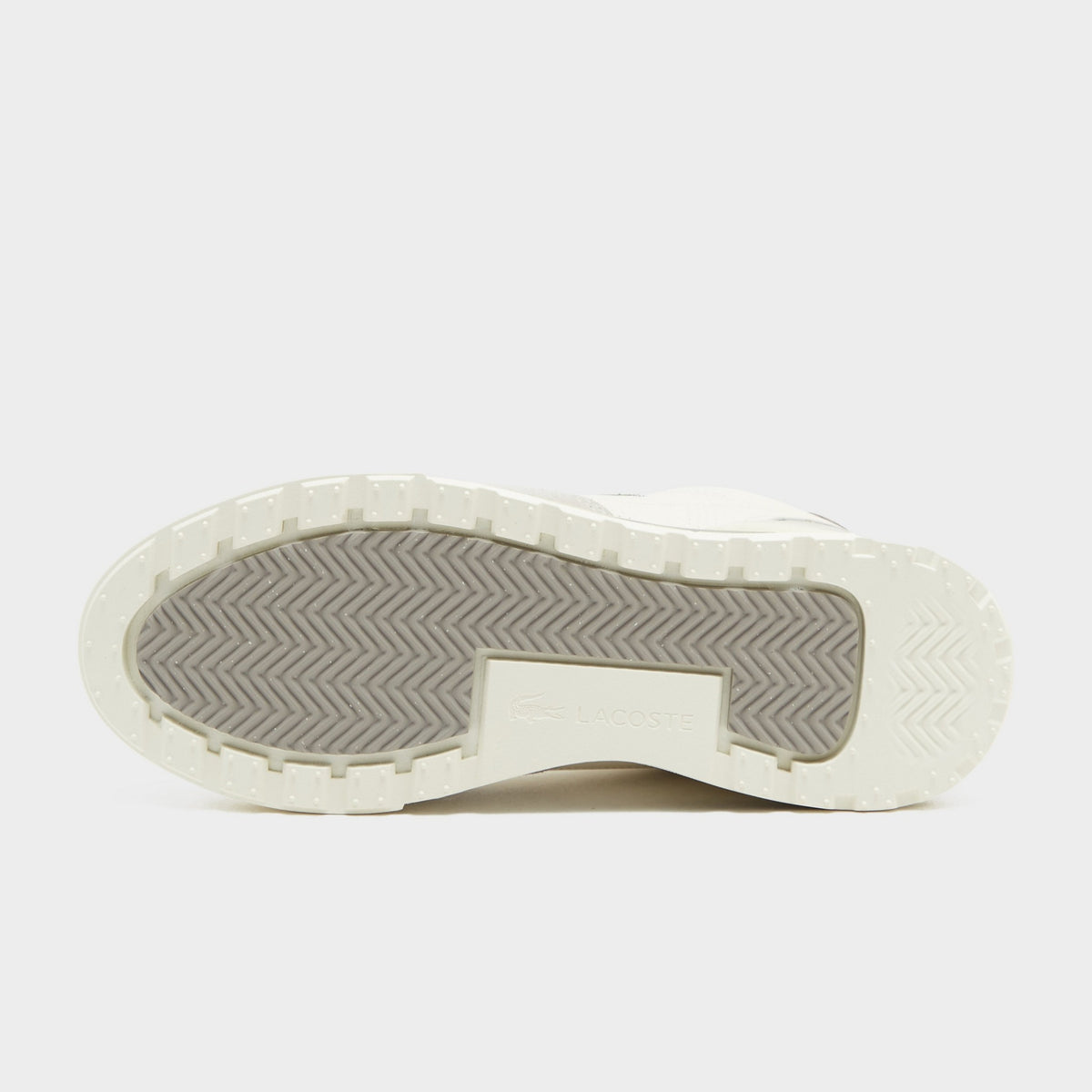 White Lacoste Slam Break Leather