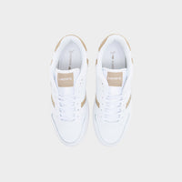White Lacoste T-Clip Leather
