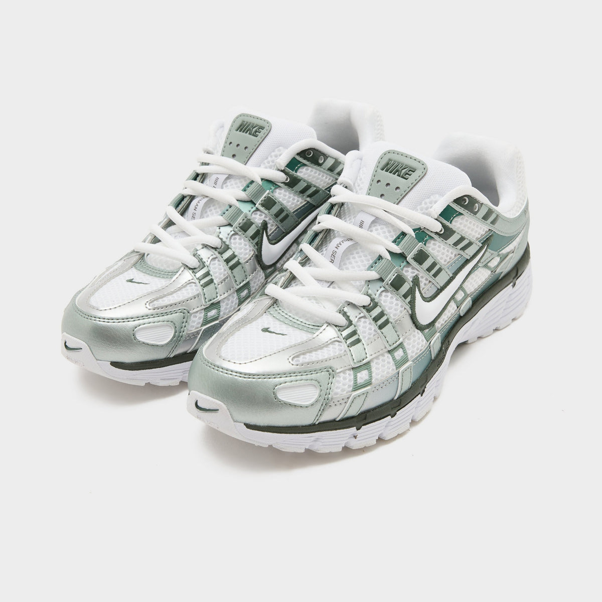 White Nike P-6000 Women's
