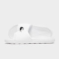 White Nike Victori One Slides Women's