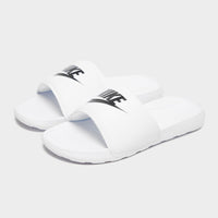 White Nike Victori One Slides Women's