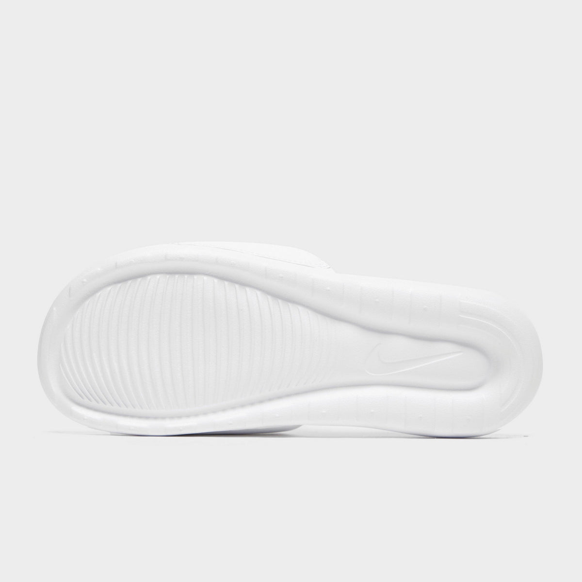 White Nike Victori One Slides Women's