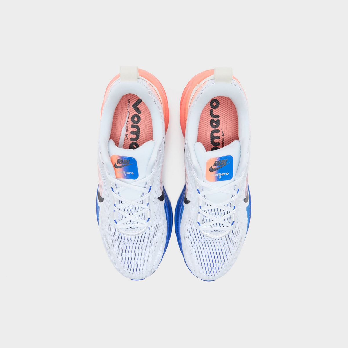 White Nike Vomero 18