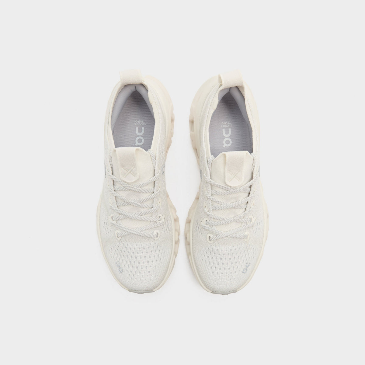 White On Running Cloud X Tempo Pro Women's