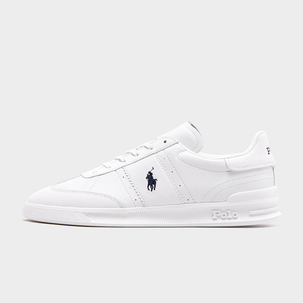 White Polo Ralph Lauren Heritage Aera