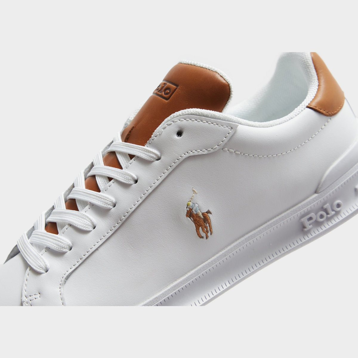 White Polo Ralph Lauren Heritage Court