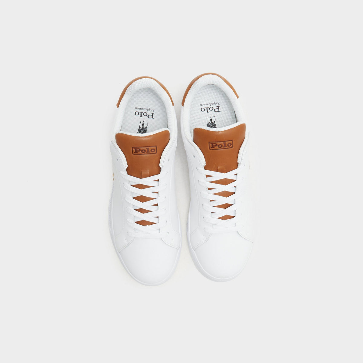 White Polo Ralph Lauren Heritage Court
