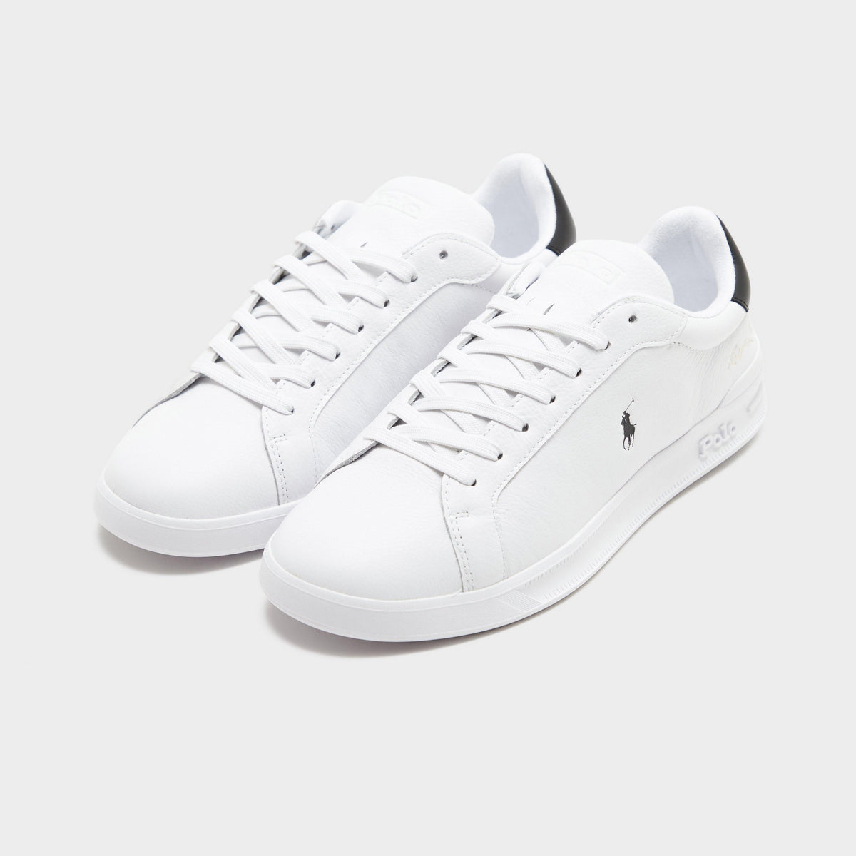 White Polo Ralph Lauren Heritage Court Signature