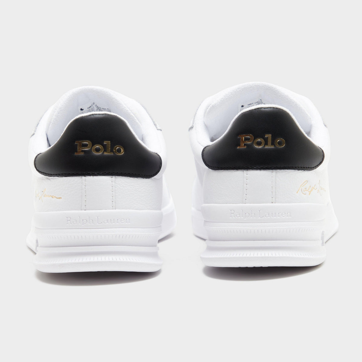 White Polo Ralph Lauren Heritage Court Signature