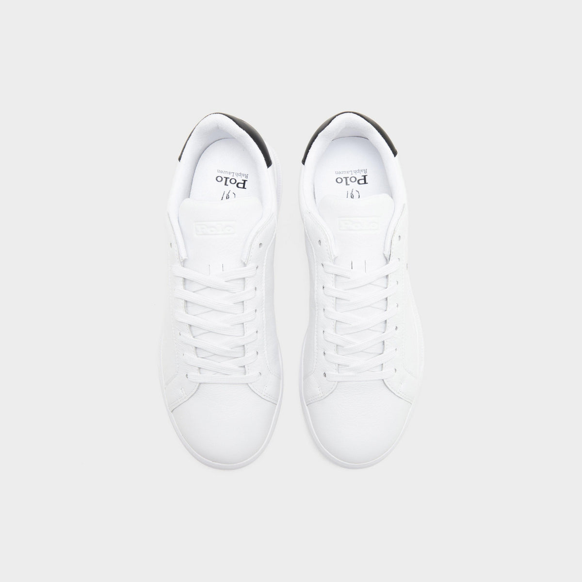 White Polo Ralph Lauren Heritage Court Signature