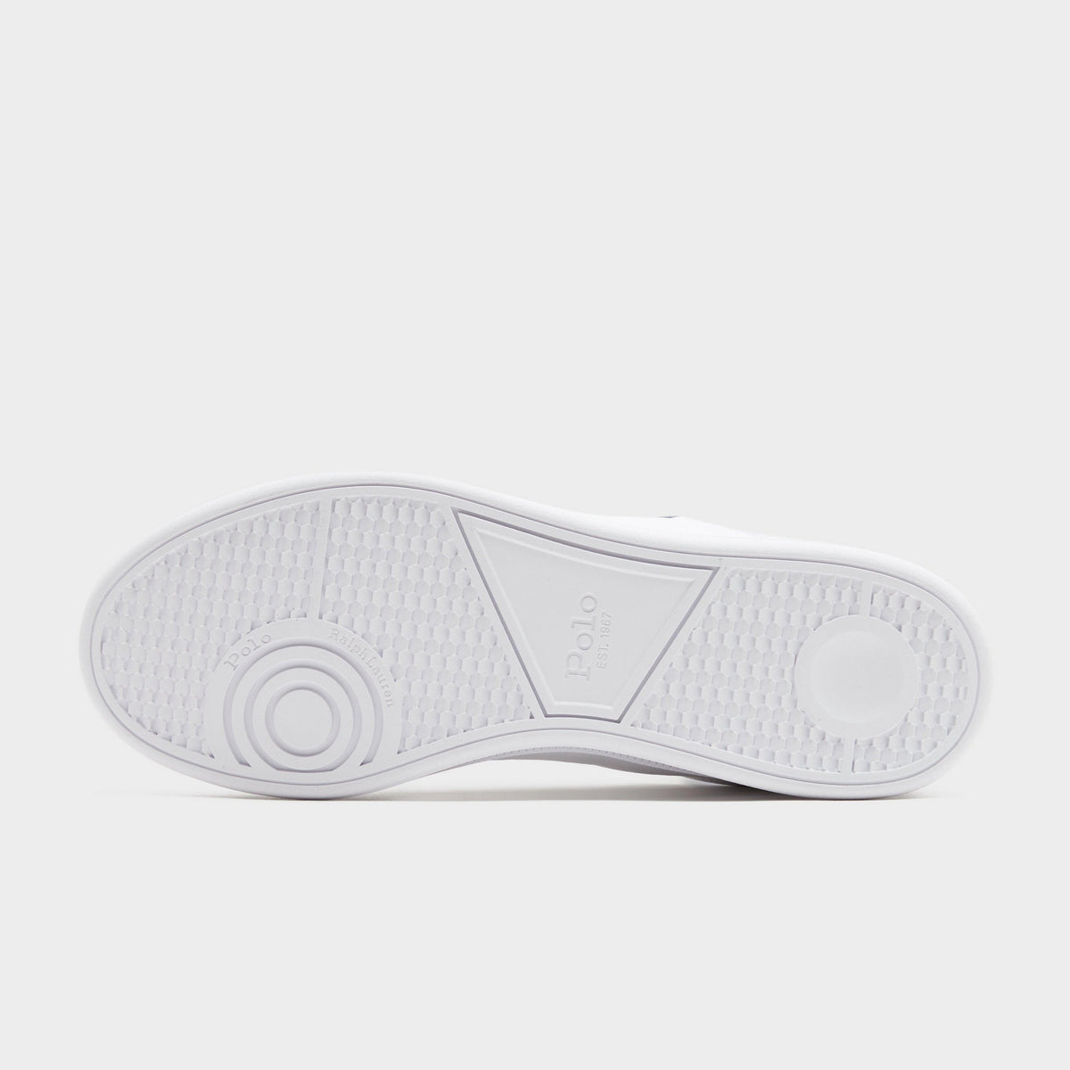 White Polo Ralph Lauren Heritage Court Signature
