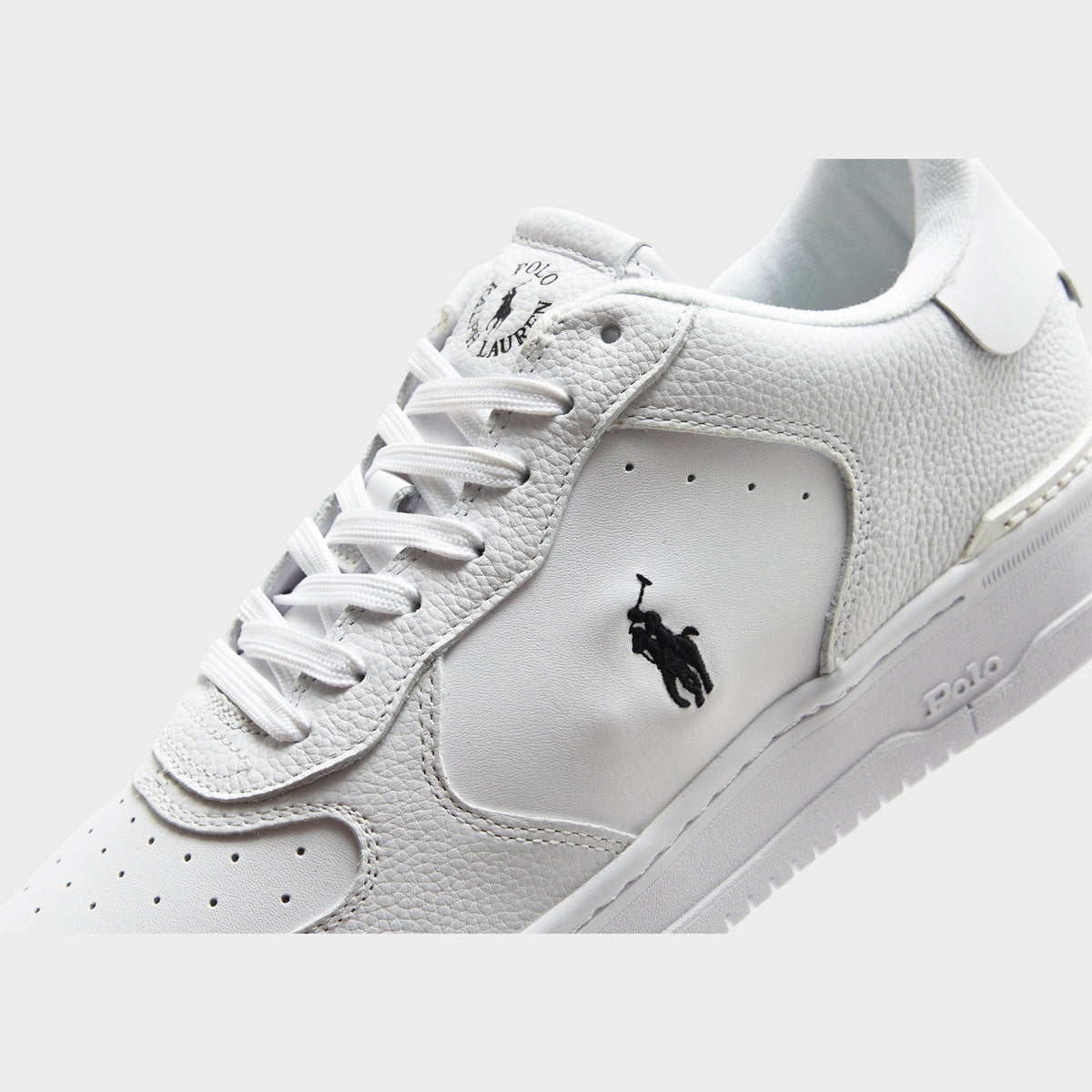 White Polo Ralph Lauren Master Court