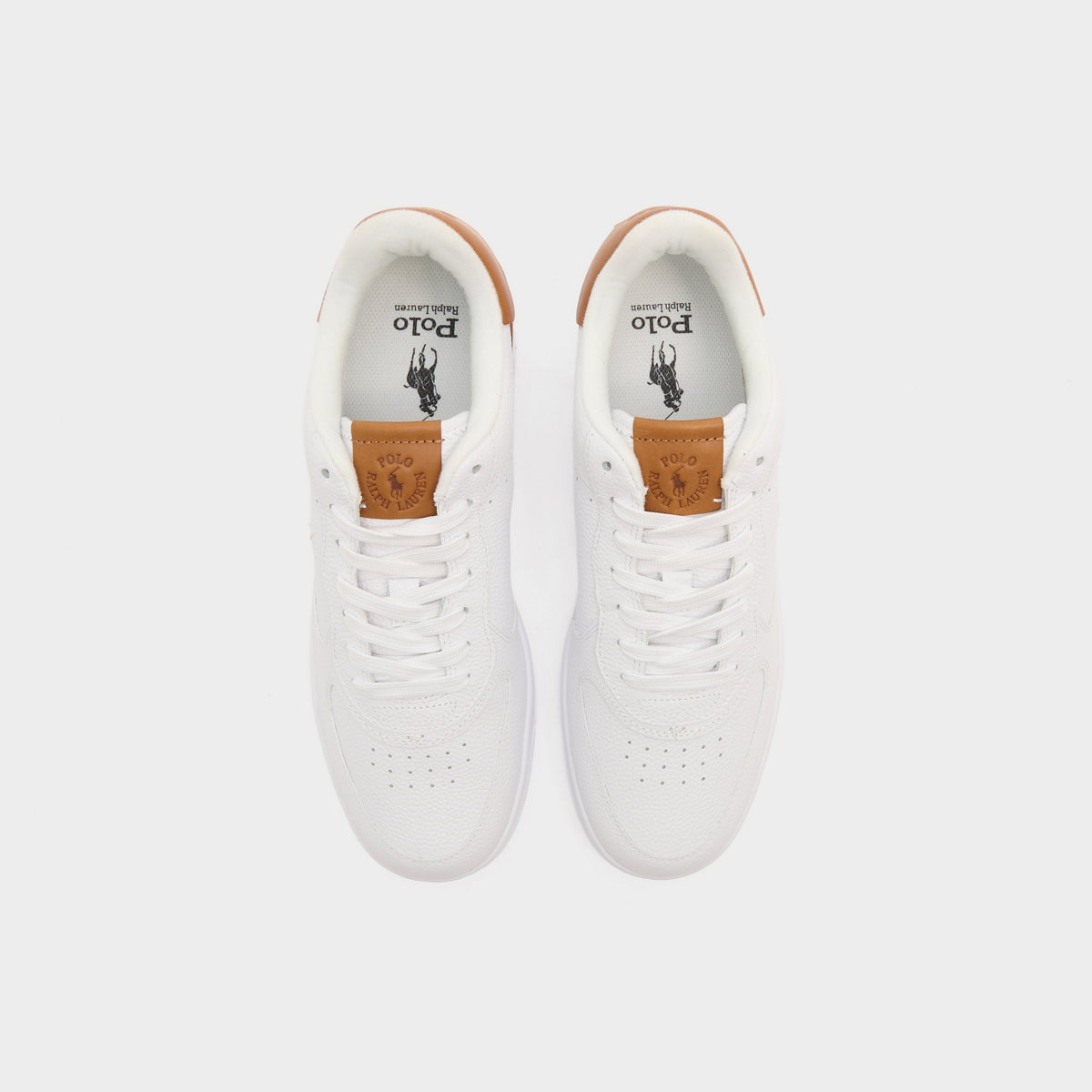 White Polo Ralph Lauren Master Court