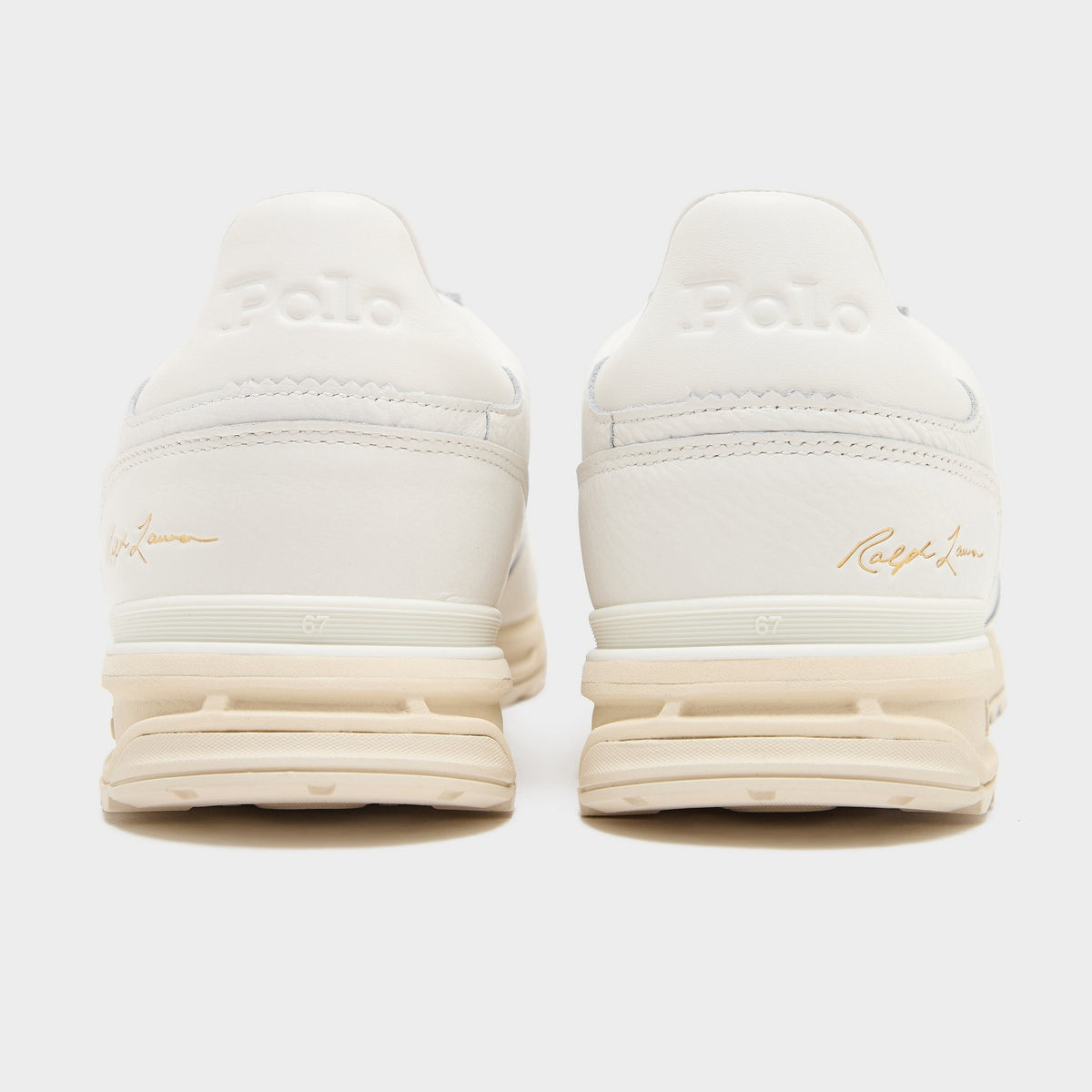 White Polo Ralph Lauren Varick Signature