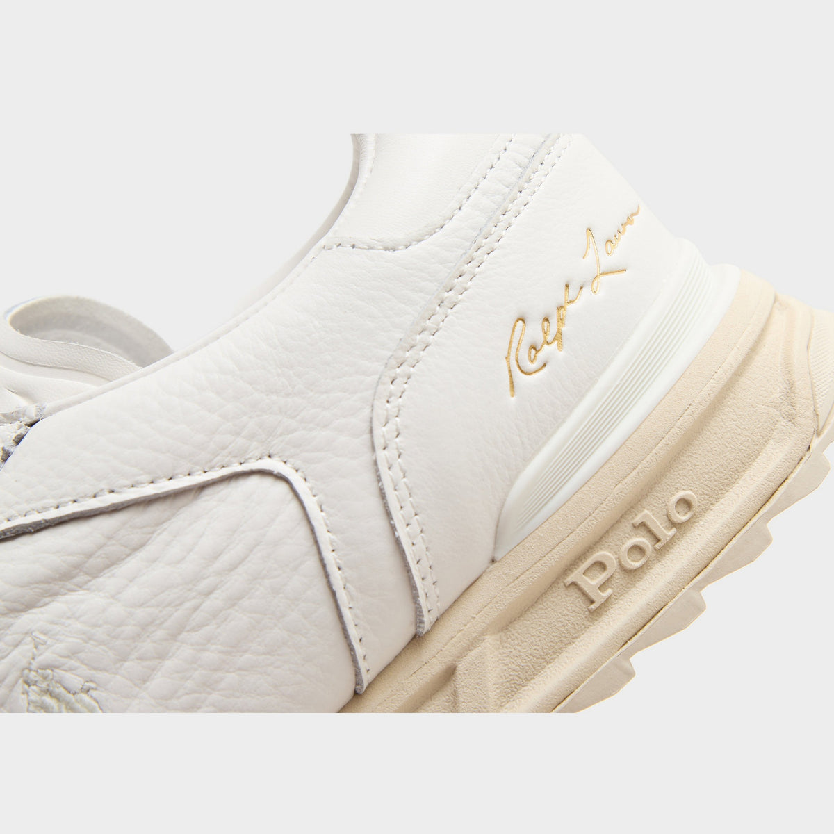 White Polo Ralph Lauren Varick Signature