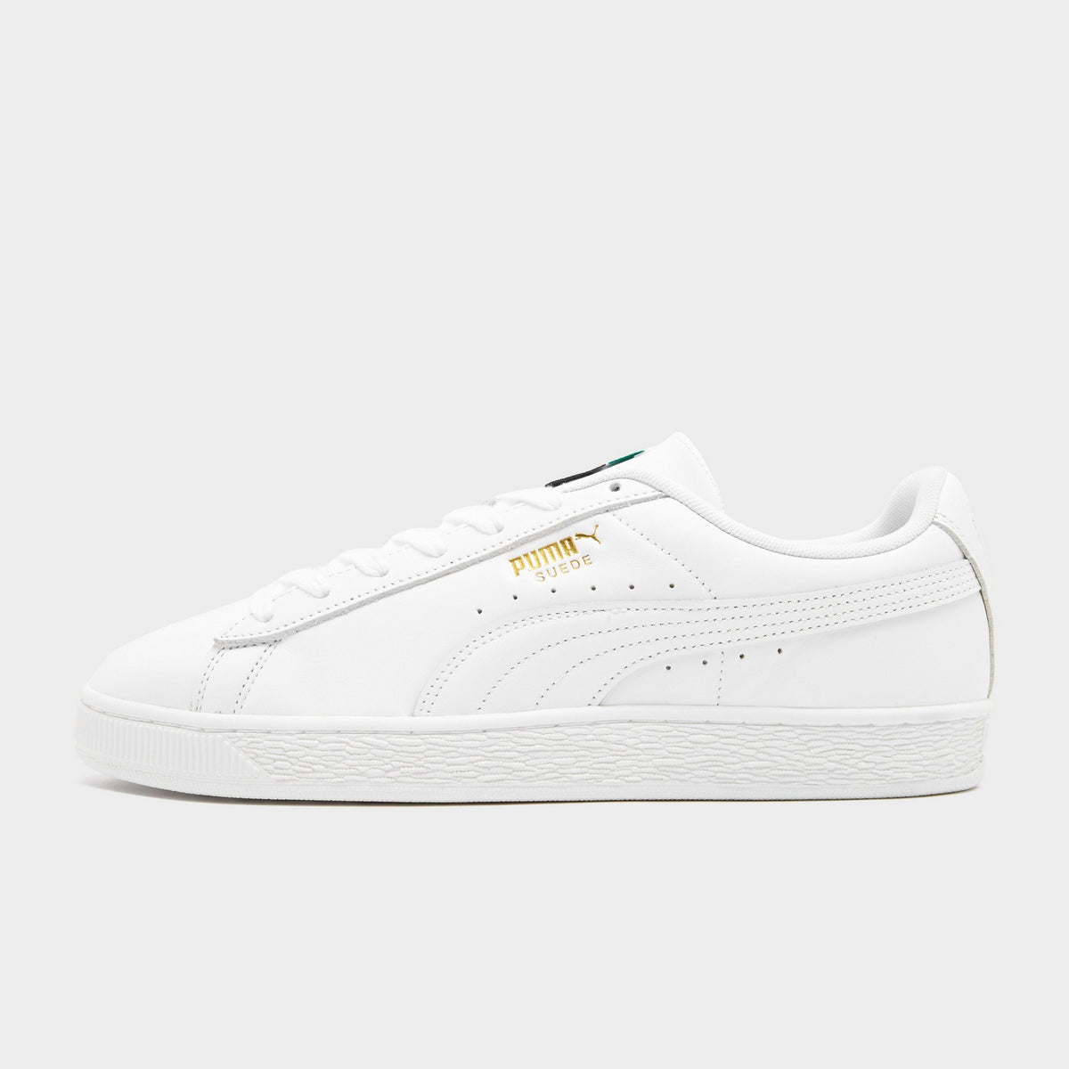 White PUMA Suede Leather