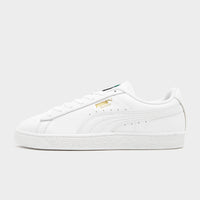 White PUMA Suede Leather