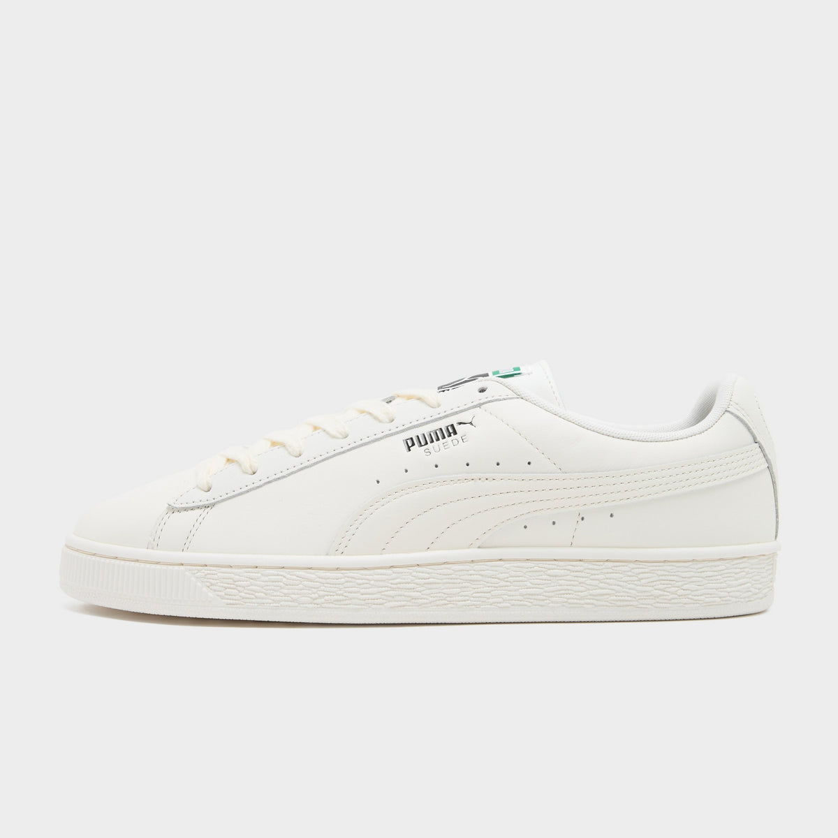 White PUMA Suede Leather