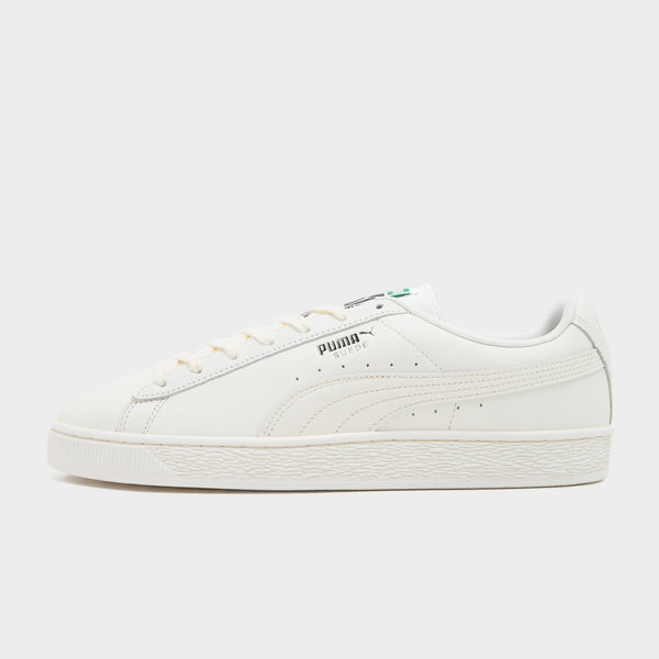 White PUMA Suede Leather