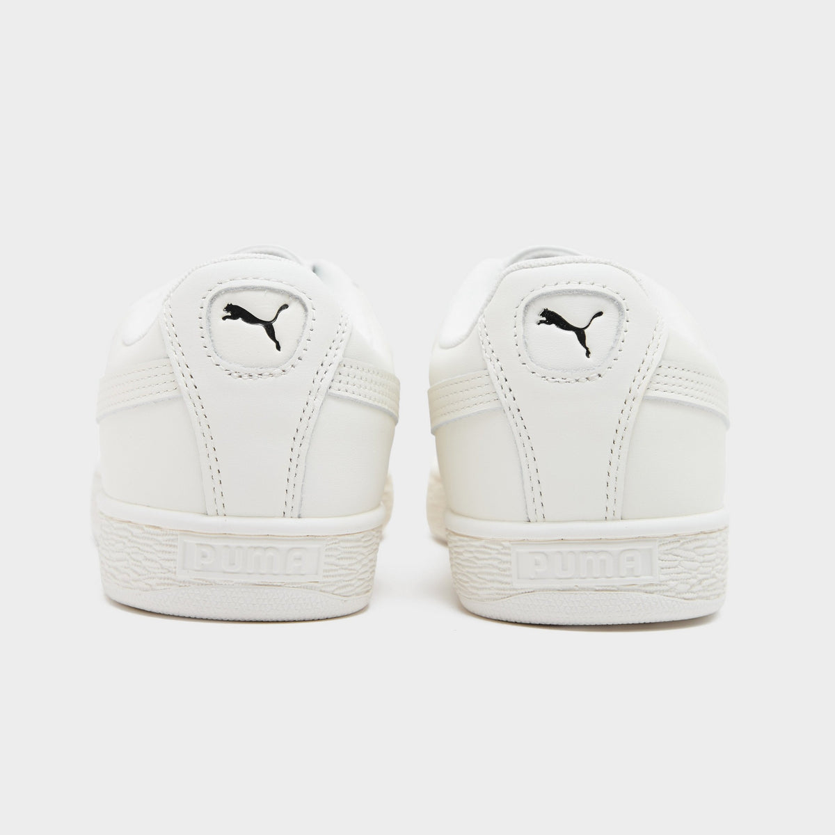 White PUMA Suede Leather