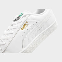 White PUMA Suede Leather