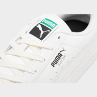 White PUMA Suede Leather