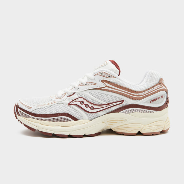 White Saucony ProGrid Omni 9 Women's