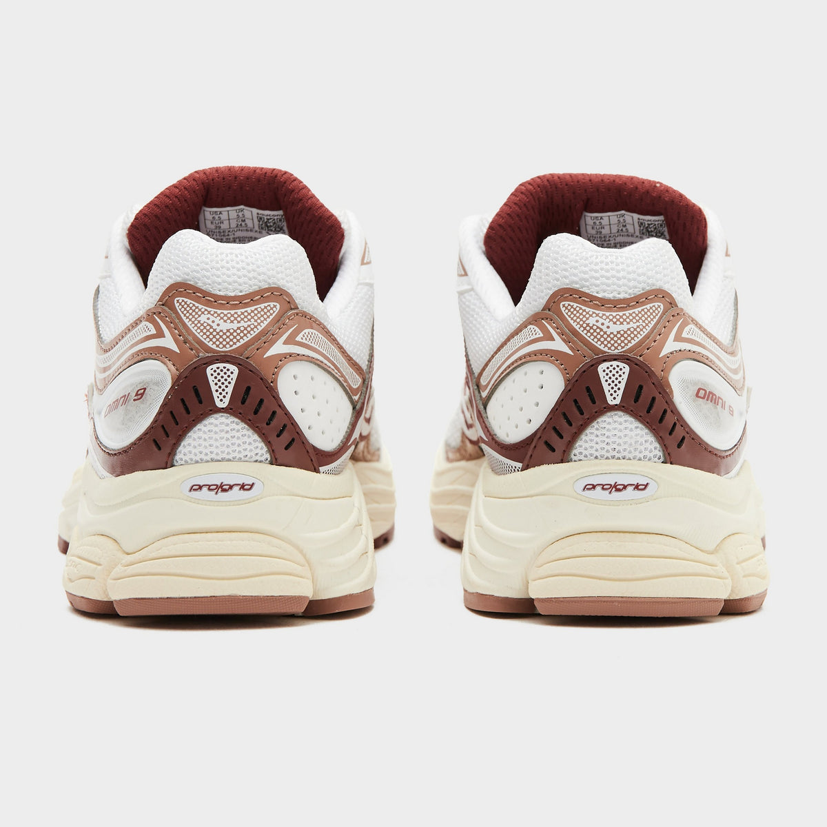 White Saucony ProGrid Omni 9 Women's