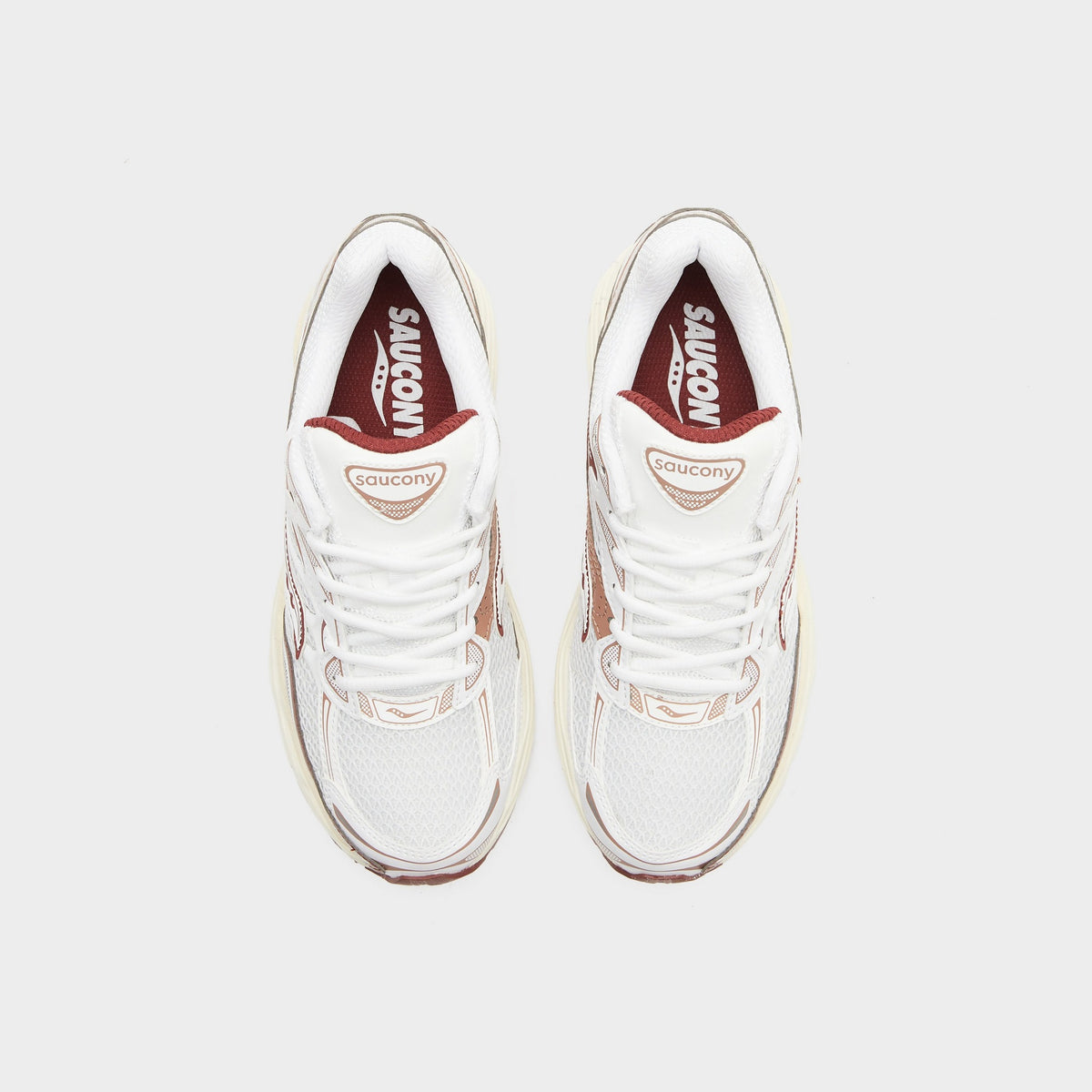 White Saucony ProGrid Omni 9 Women's