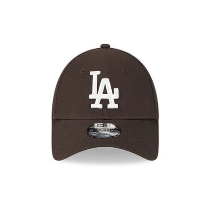 New Era LA Dodgers Child League Essential Brown 9FORTY Adjustable Cap - Cap On
