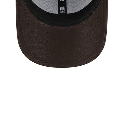 New Era LA Dodgers Child League Essential Brown 9FORTY Adjustable Cap - Cap On